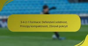 3-4-2-1 Formace: Defenzivní solidnost, Principy kompaktnosti, Zónové pokrytí