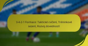 3-4-2-1 Formace: Taktické cvičení, Tréninkové sezení, Rozvoj dovedností